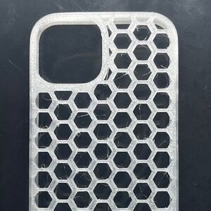 Clear Mesh iPhone case for iPhone 13 minimalist look NEW